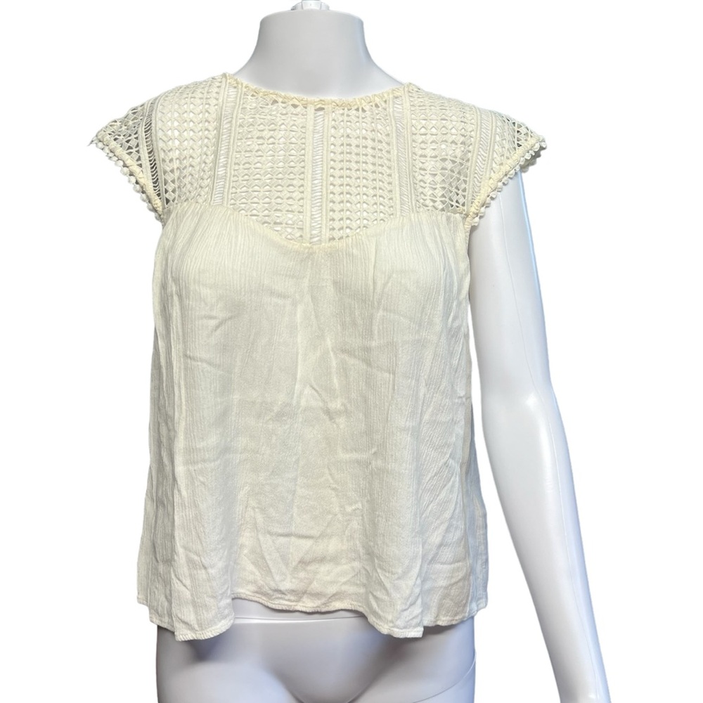 H&M - Womens Crocheted Blouse Sz. 2